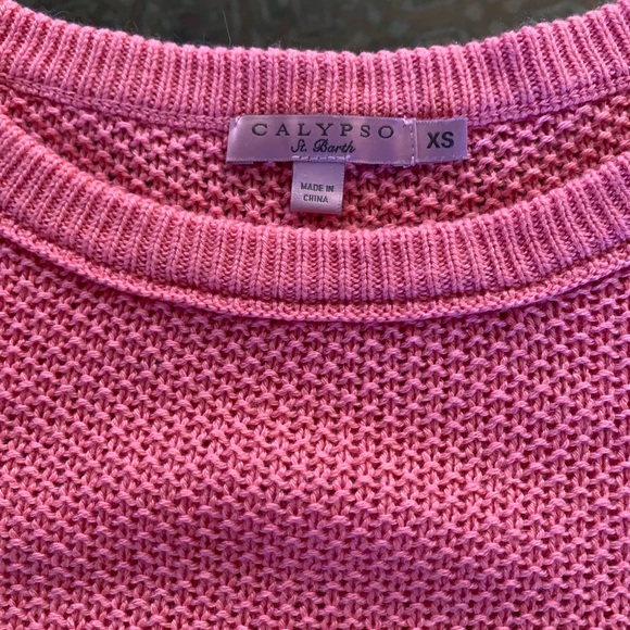 Calypso St Barth pink Sweater size XS - Picture 4 of 4